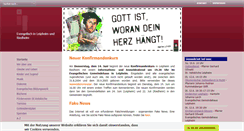 Desktop Screenshot of evangelisch-in-leipheim.de
